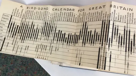 Birdsong calendar