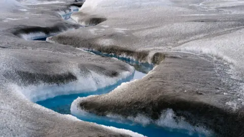 Getty Images Landscape of the Greenland ice sheet near Kangerlussuaq, Greenland