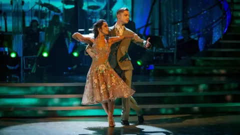 BBC Janette Manrara and Hrvy