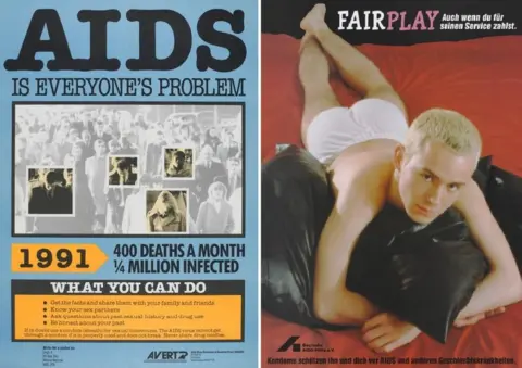 Wellcome Collection Aids posters