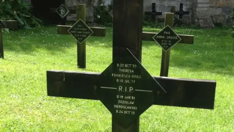 Joanna Biggs Grave of Theresa Biggs