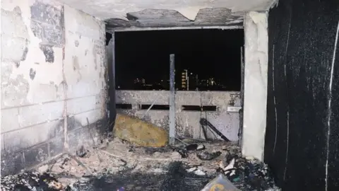 WMFS Damage from the fire