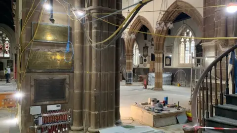 BBC Inside Leicester Cathedral