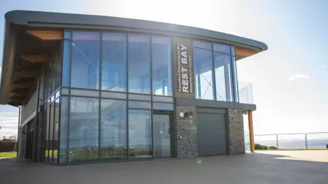 Bridgend council Exterior Rest Bay Watersports Centre