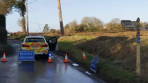 Essex Police Police at the scene