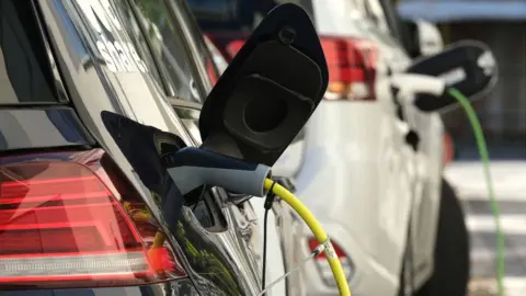 Getty Images Electric cars charging, Germany