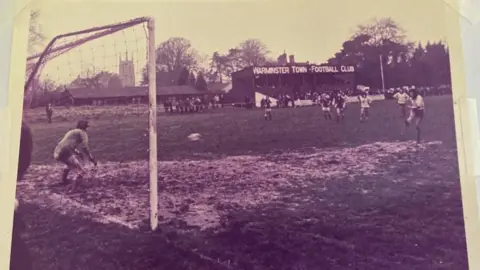Eileen Foreman Eileen Foreman taking a penalty at a Warminster v Lowestoft cup game