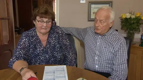 BBC Gillian Hill and her husband