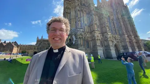 Chancellor Rob James of Wells cathedral