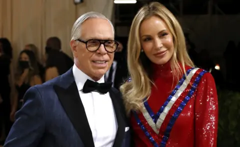 Getty Images Tommy Hilfiger and his wife Dee Ocleppo.