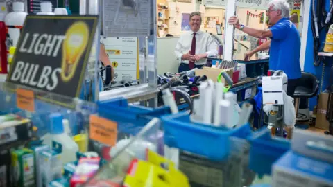 Getty Images Keir Starmer on a visit to Stevenage in 2020