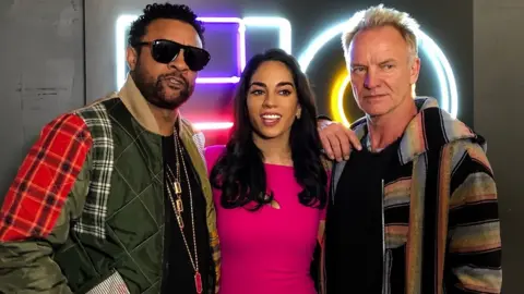 Sharon Carpenter Sharon Carpenter with Shaggy and Sting