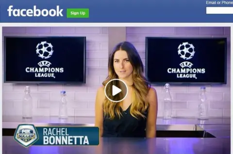 FACEBOOK/FOX SPORTS Rachel Bonnetta of Fox Sports