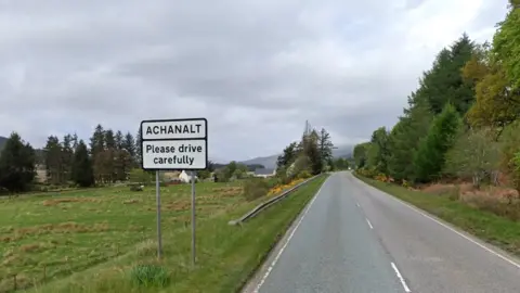 A832 at Achanalt