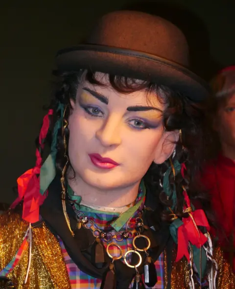 REX/Shutterstock Boy George waxwork