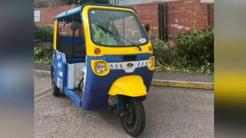 GWENT POLICE Gwent Police are using tuk-tuks in the fight against crime