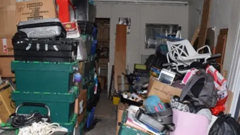 Cambridgeshire Police Lock-up garage