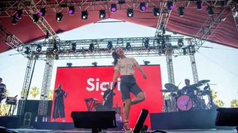 Getty Images Sigrid plays Coachella