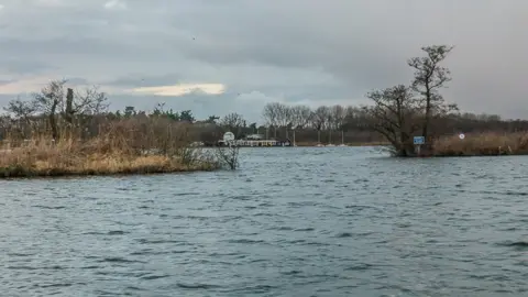 Ian Capper/Geograph The entrance to Wroxham Broad off the River Bure