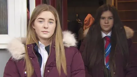 Ellie Hughes and Khloe Woods