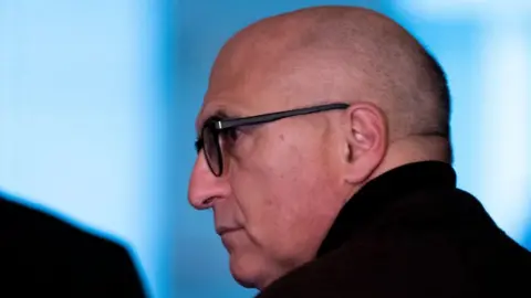 Getty Images Andrea Cozzolino in Brussels, January 2023