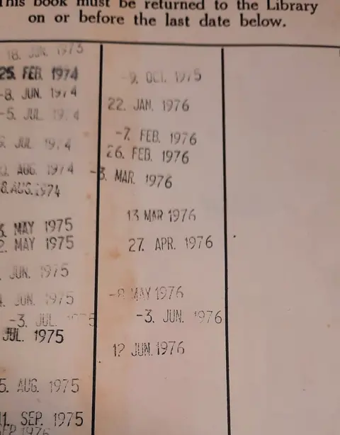 Orkney Library Returned book