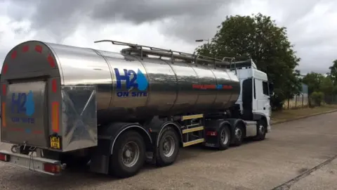 Kettering Town FC Water tanker