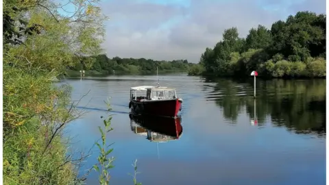 BBC Weather Watcher,  Boat in Coleraine