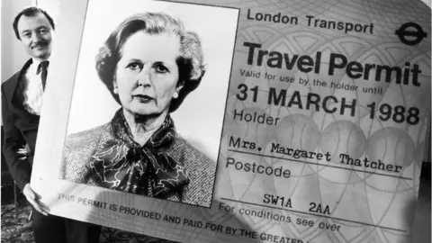 Getty Images Between 1970 and 1984, London Transport came under the direct control of the Greater London Council (GLC) Livingstone's 'Fares Fair' initiative helped him win the 1981 GLC election.