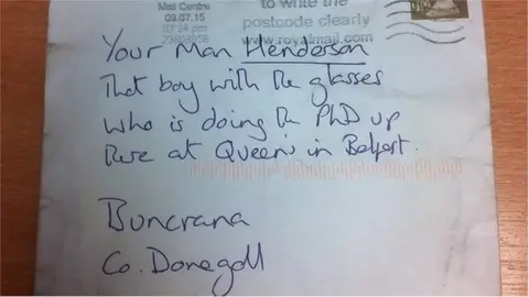 Roisin Henderson Letter