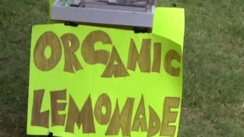 CBS lemonade sign