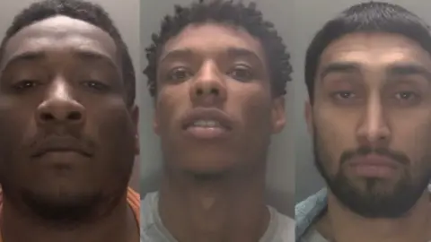 Leicestershire Police Renaldo Baptiste Jefferey Carew Jurrat Khan
