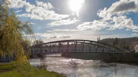 Cumbria County Council Artist impression of new Gooseholme Bridge