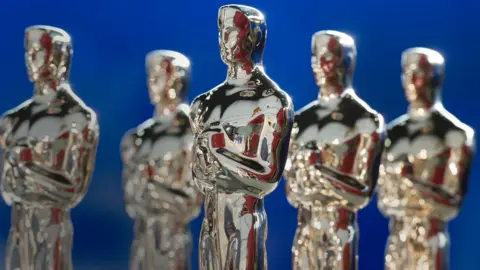 AFP Oscar statuettes