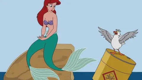 Twitter/TomWardStudio Little Mermaid