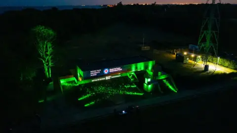 RAF Benevolent Fund Battle of Britain light show