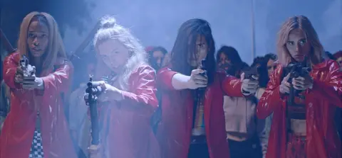 Universal Studios/Neon Sam Levinson's Assassination Nation explored female exploitation in the age of social media