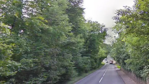 The A246 at East Horsley