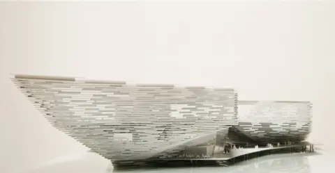 Kengo Kuma and Associates V&A model