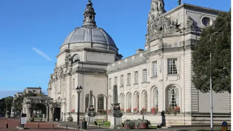 Getty Images Cardiff City Hall