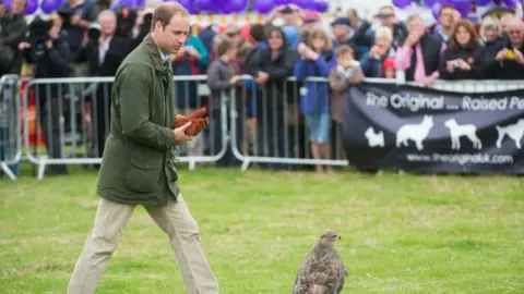 Getty Images The Duke of Cambridge at the show in 2013