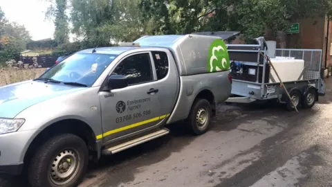 Environment Agency Environment Agency van