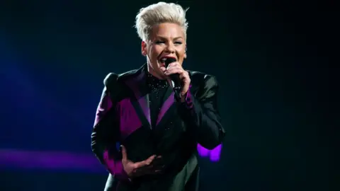 Getty/Mike Lewis Photography US singer Pink