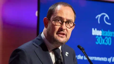Getty Images Belgian Justice Minister Vincent Van Quickenborne