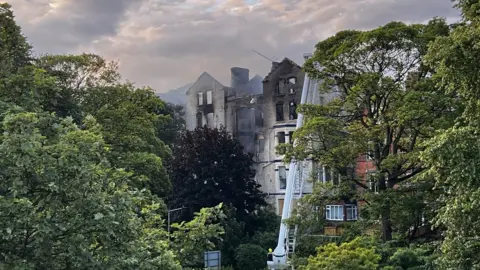 Tony Walker The aftermath of the fire