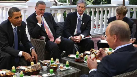 Getty Images Obama and Putin meet in 2009