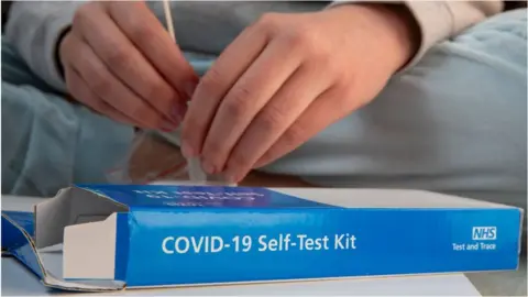 Getty Images Covid self-test kit