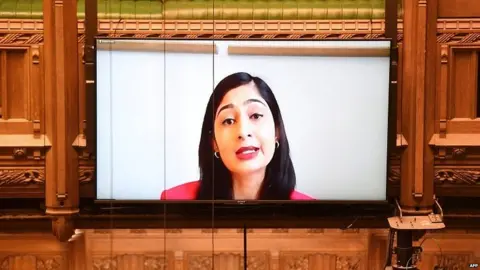 AFP MPs asking question remotely