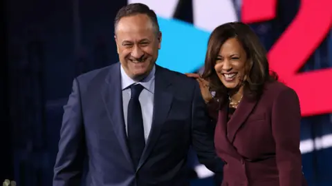 Getty Images Doug Emhoff and Kamala Harris