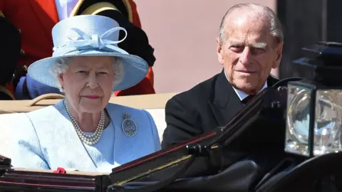 AFP The Queen and The Duke of Edinburgh